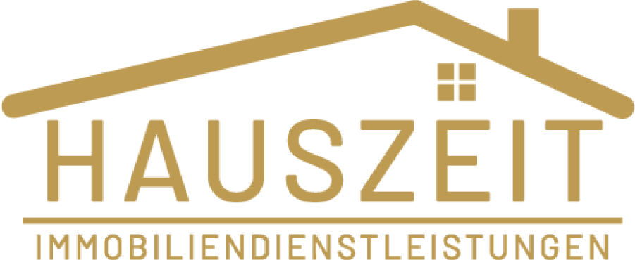 Logo der Fa. Hauszeit, welche die Verwaltung der Mietwohnungen ausführt. 